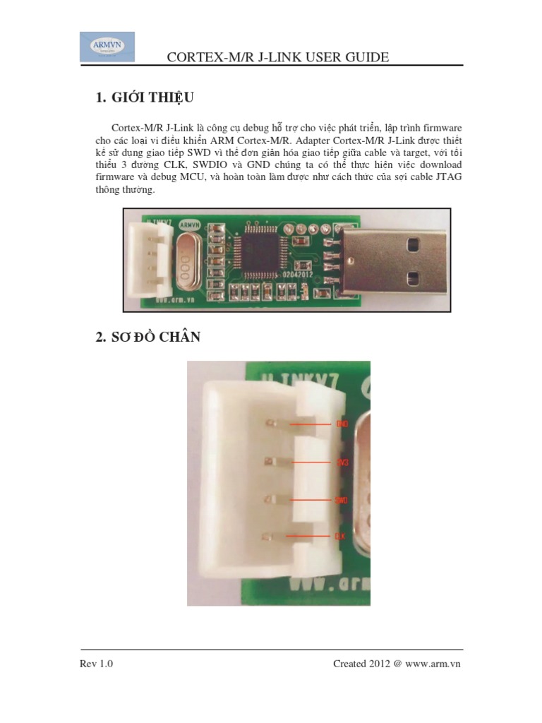 Jlink User Guide V1.0 | PDF