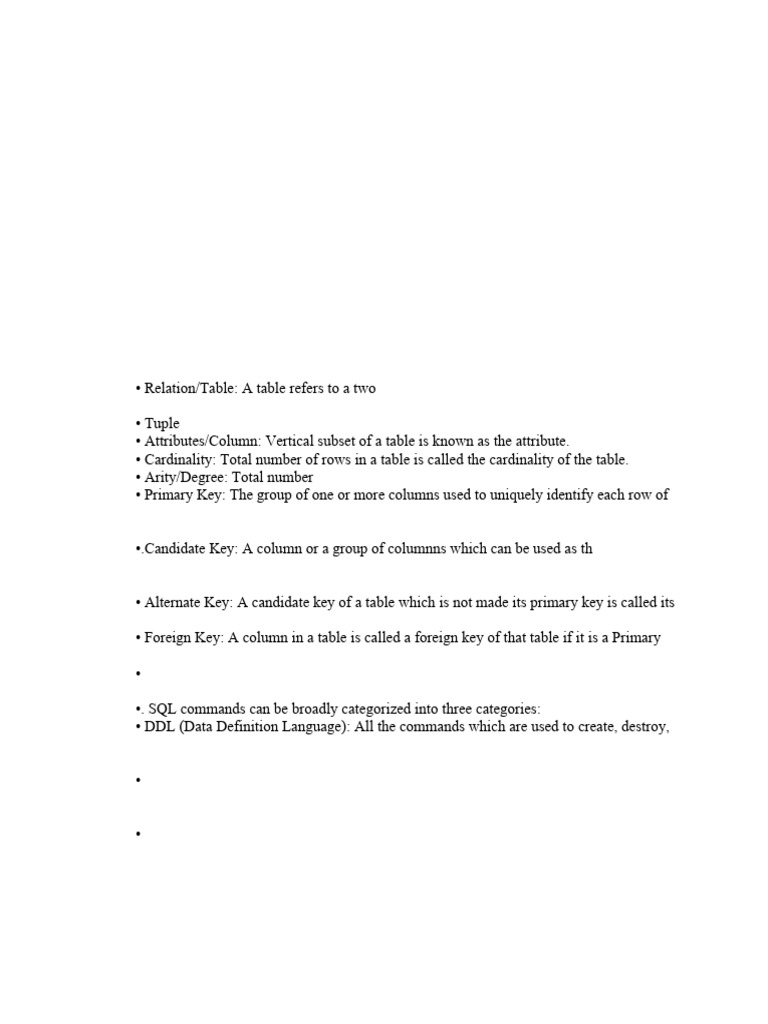 Database Management and SQL Basics | PDF | Relational Database | Databases