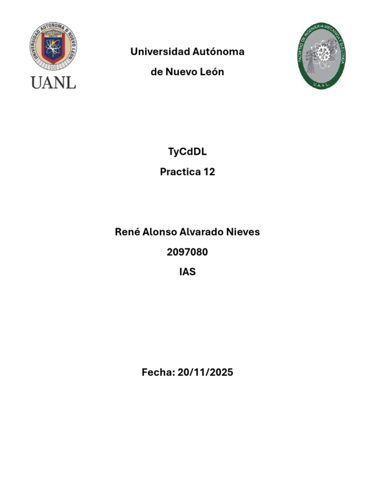 Practica 12 | PDF