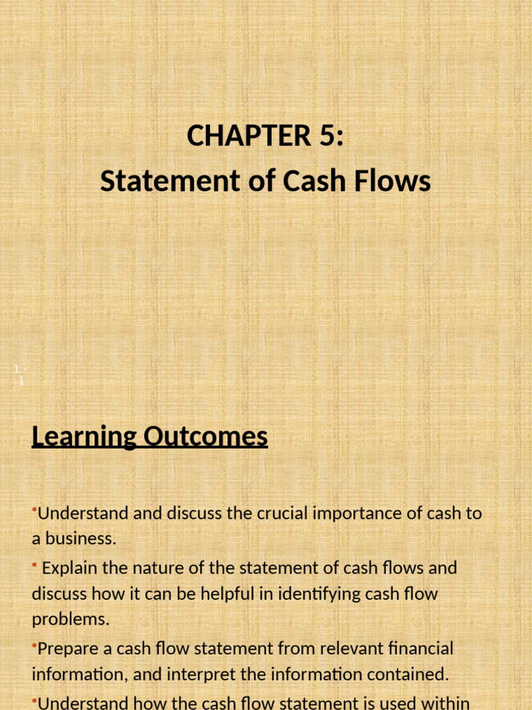 Understanding Cash Flow Statements | PDF | Cash Flow Statement | Cash