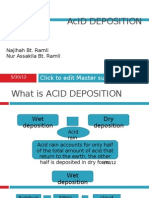 Acid Deposition: Click To Edit Master Subtitle Style