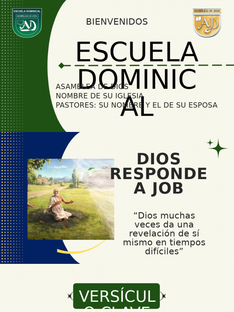 Dios Responde a Job | PDF | Libro de trabajo