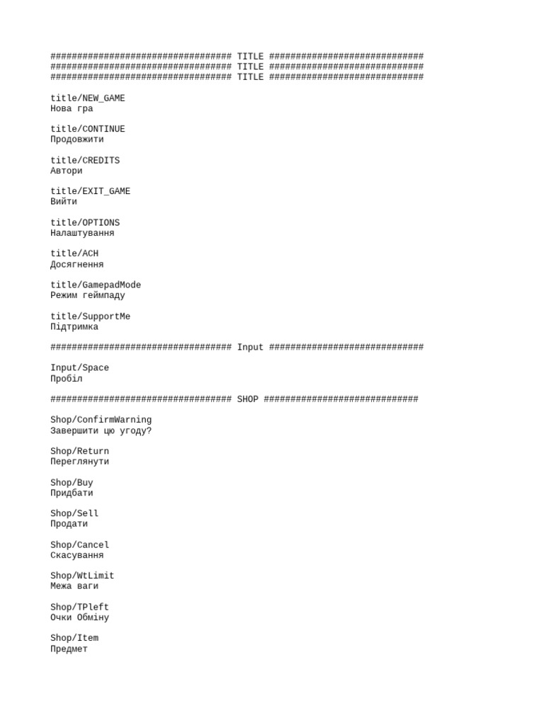 Menu | PDF