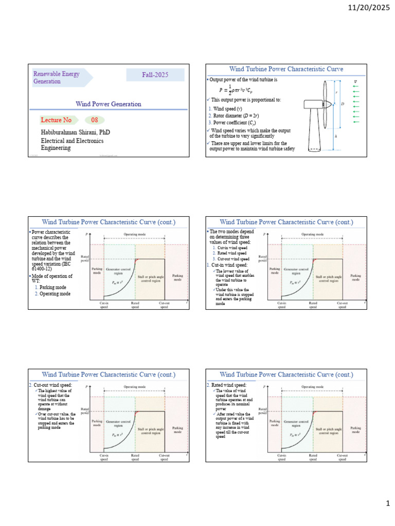 Wind Power Generation Overview | PDF | Wind Turbine | Turbine
