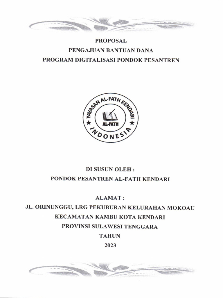 Proposal Digitalisasi | PDF