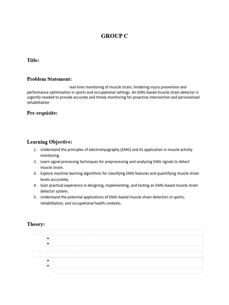 IOT Mini Project S2 | PDF | Electromyography | Computer Engineering