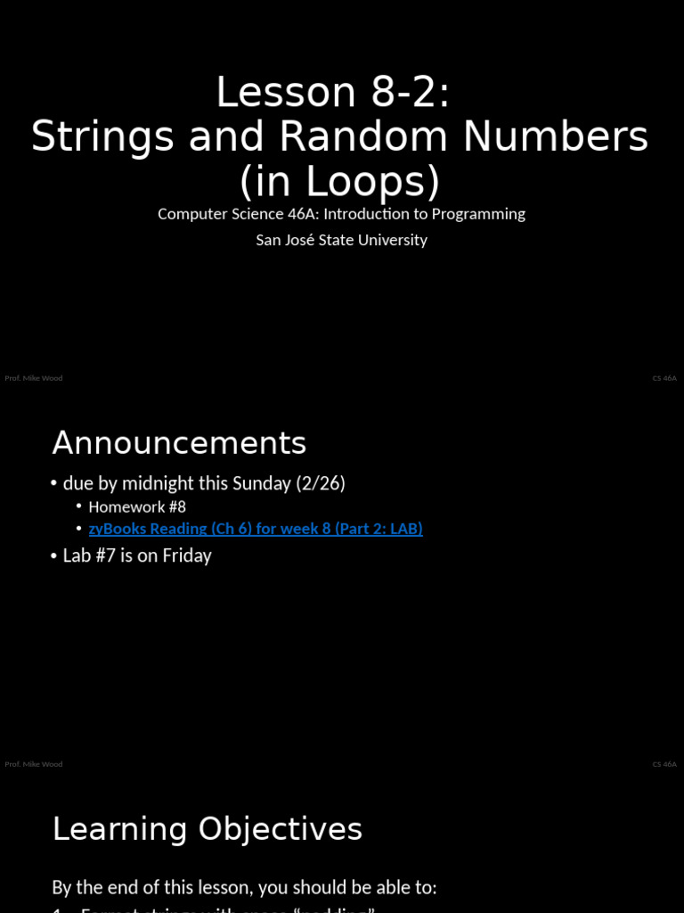 Strings and Random Numbers in Java | PDF | Numbers | Matrix (Mathematics)
