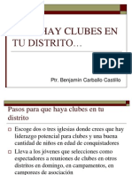 Si No Hay Clubes en Tu Distrito