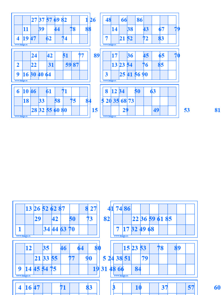 Data Bingo dan Link Situs Resmi | PDF