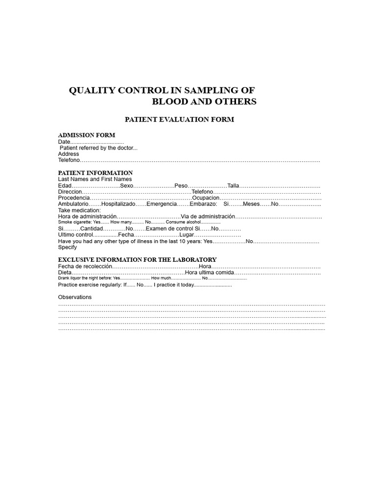 Patient Registration Form | PDF | Medical Specialties | Medicine