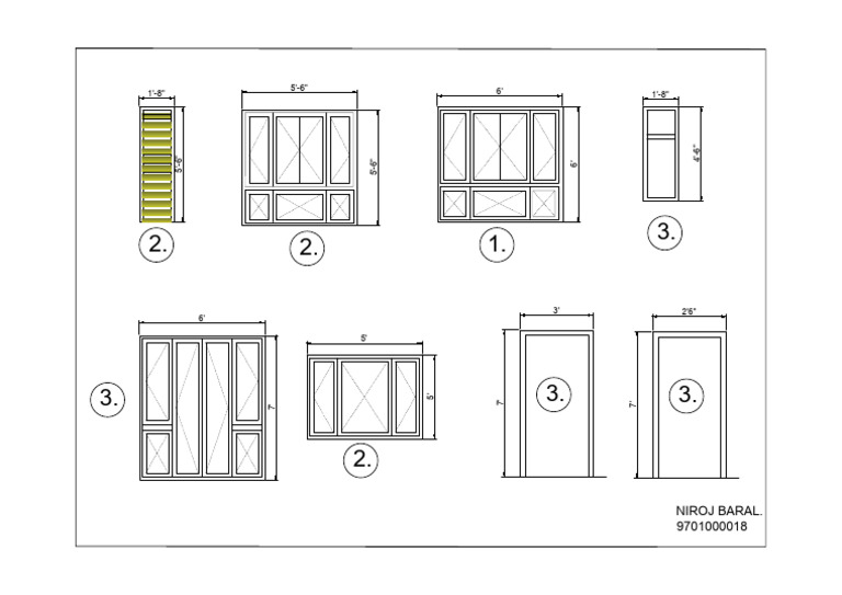 Window Details Model - pdf1 | PDF