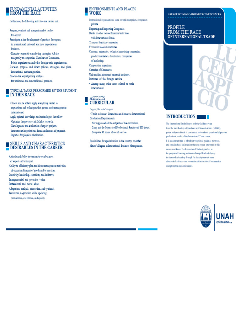 International Trade Curriculum | PDF | Marketing | Commerce