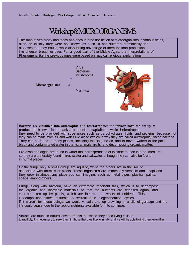 Microorganisms: Impact and Applications | PDF | Bacteria | Microorganism