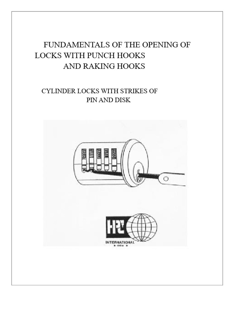 02 - Foundation For Lock Opening | PDF