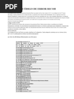Códigos de error y atascos en impresoras Sharp | PDF