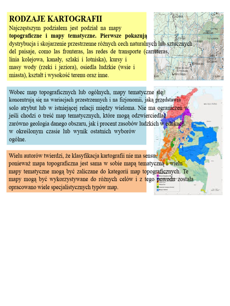 Rodzaje Map | PDF