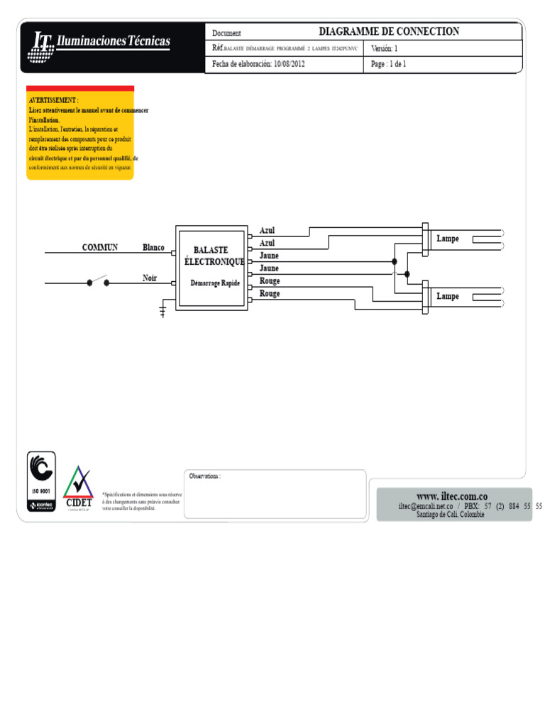 sch-ma-de-connexion-balaste-it242punvc-pdf-lectrotechnique
