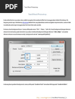 Download Tutorial Text Effect Photoshop by linggih SN95247703 doc pdf