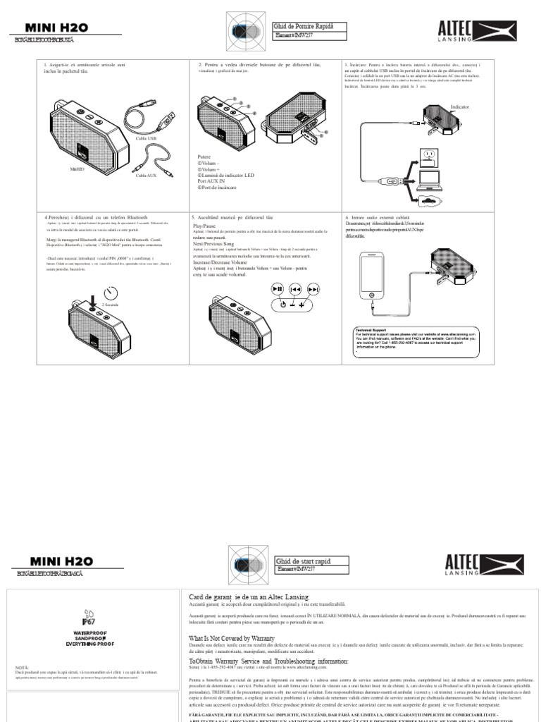 Manual ALtec | PDF