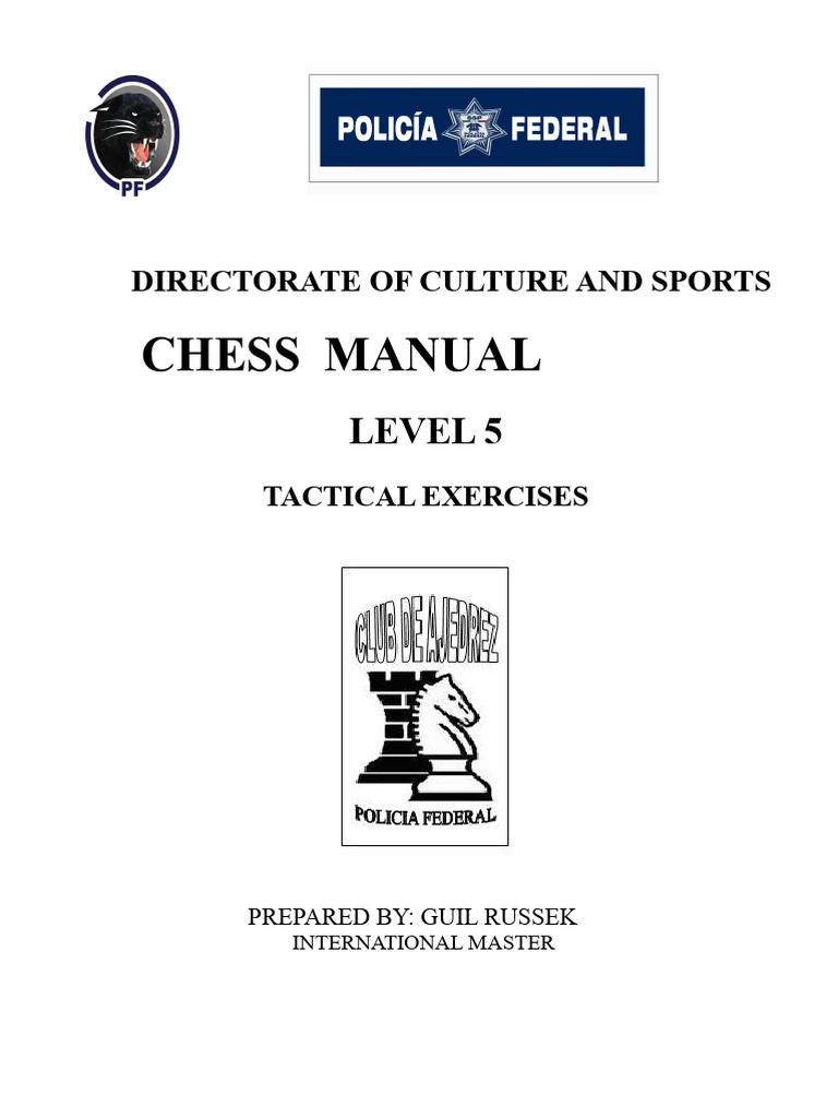 Chess Tactics Manual Level 5 Exercises | PDF | Chess | Traditional ...