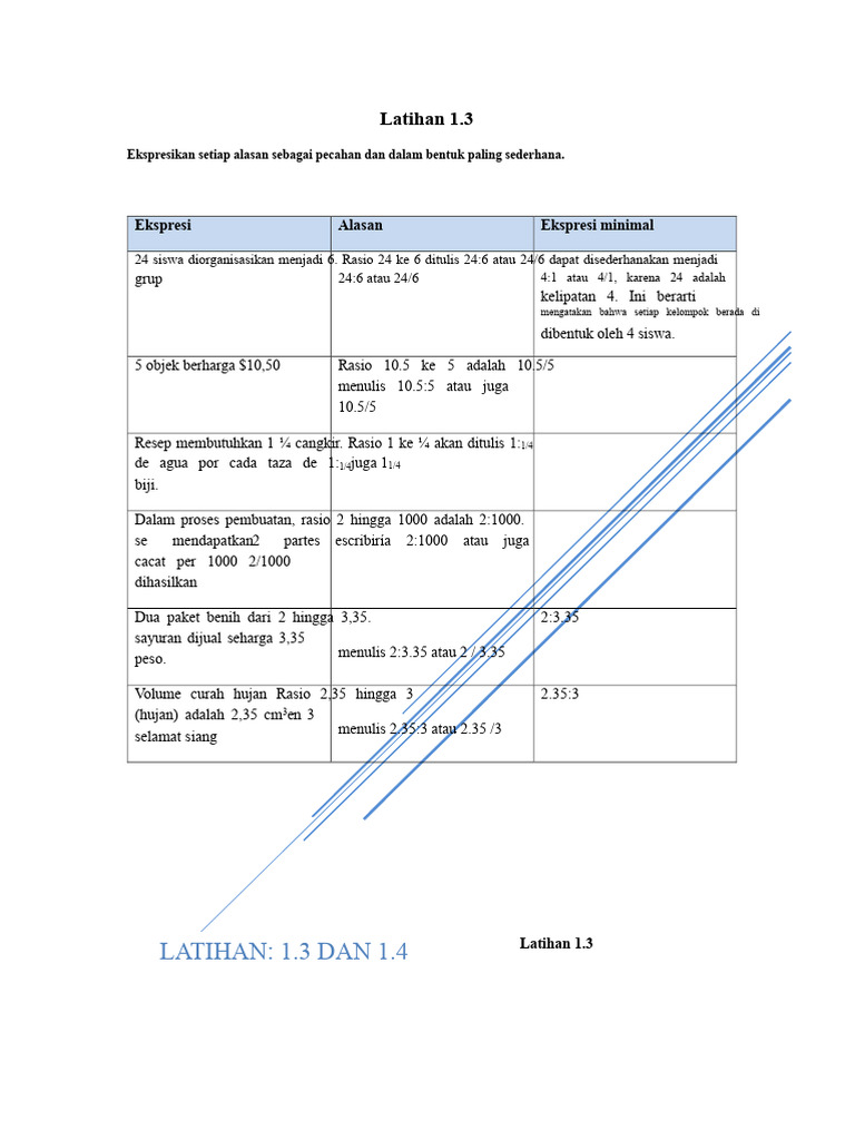 Rasio dan Proporsi dalam Matematika | PDF