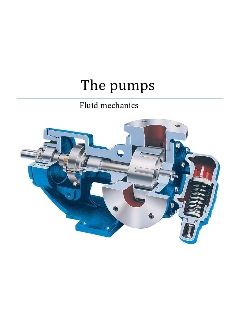Mecafluid Pump Course | PDF | Pump | Chemical Engineering