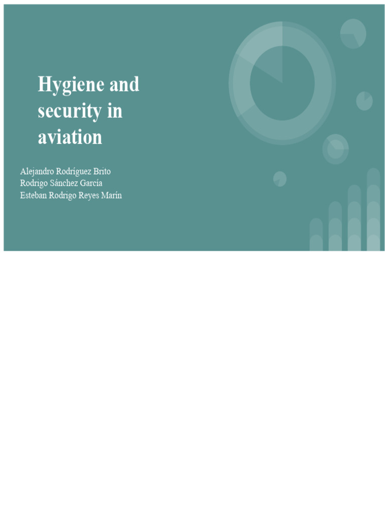 Aviation Hygiene and Safety Protocols | PDF | Occupational Hygiene | Risk