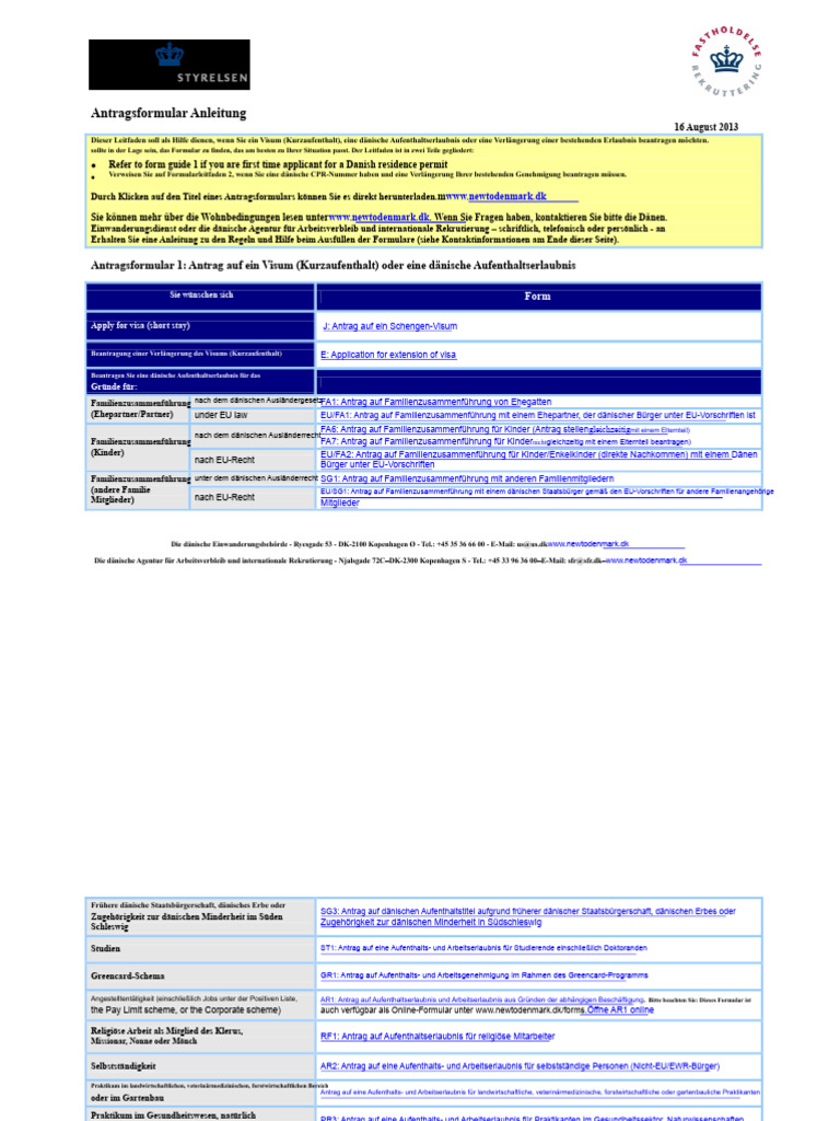 Leitfaden Zum Ausfüllen Des Daanish-Formulars | PDF