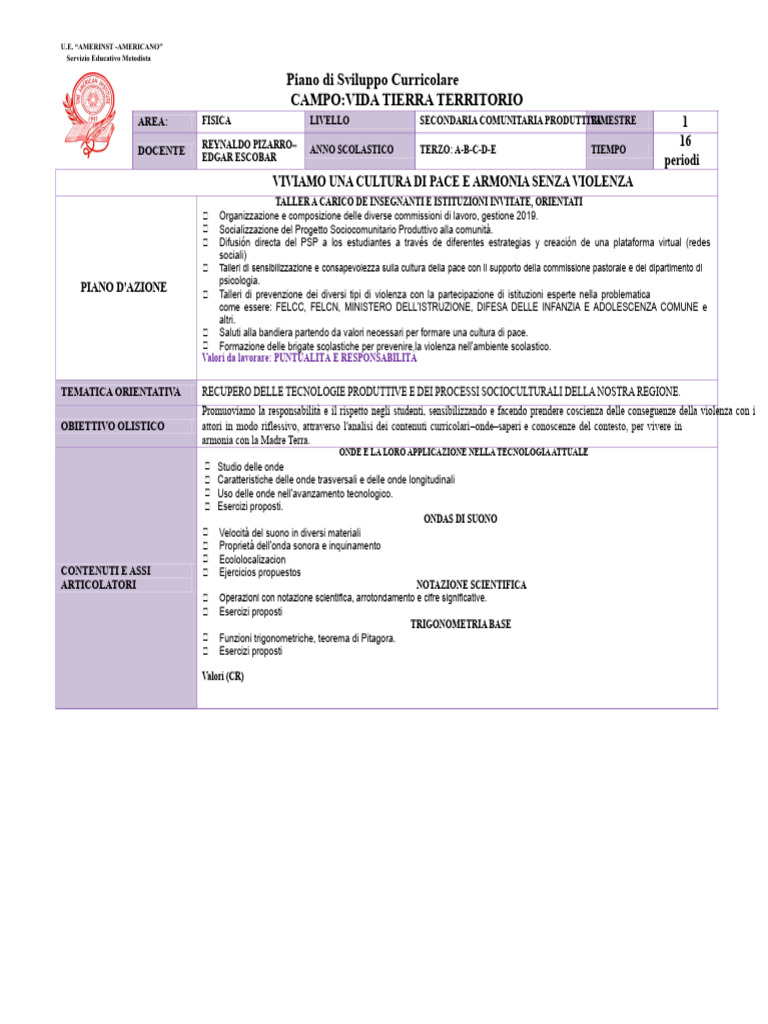 PDC 3° Sec Fisica | PDF