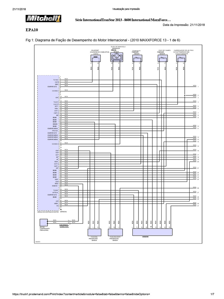 Diagrama Maxx Force 13 | PDF | Engines | Vehicle Parts