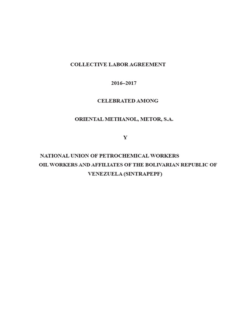 2016-2017 Labor Agreement Overview | PDF | Overtime | Employment