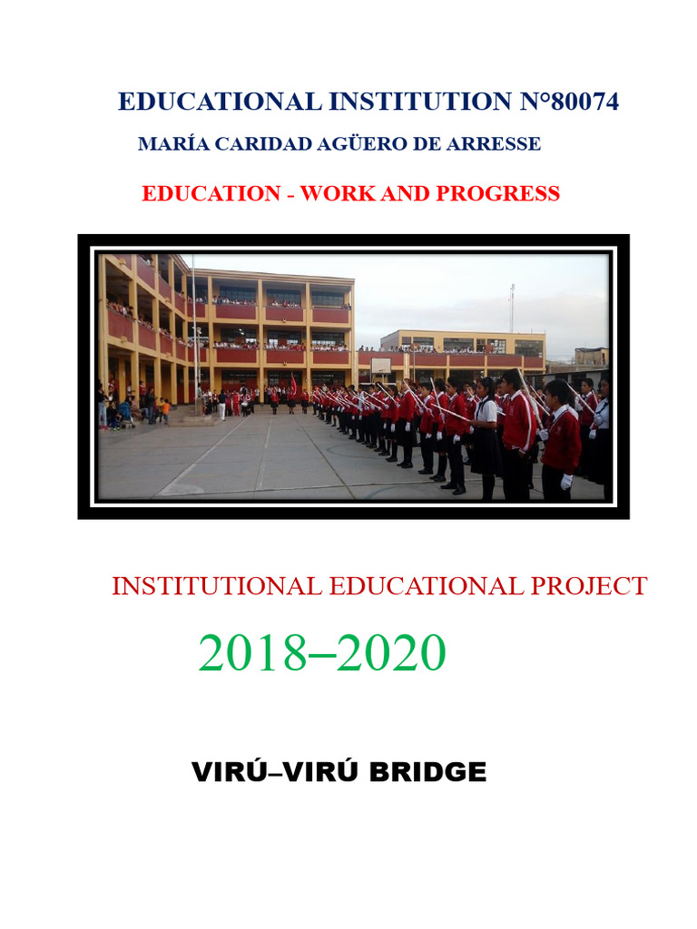 Institutional Educational Project - María Caridad Agüero de Arresse