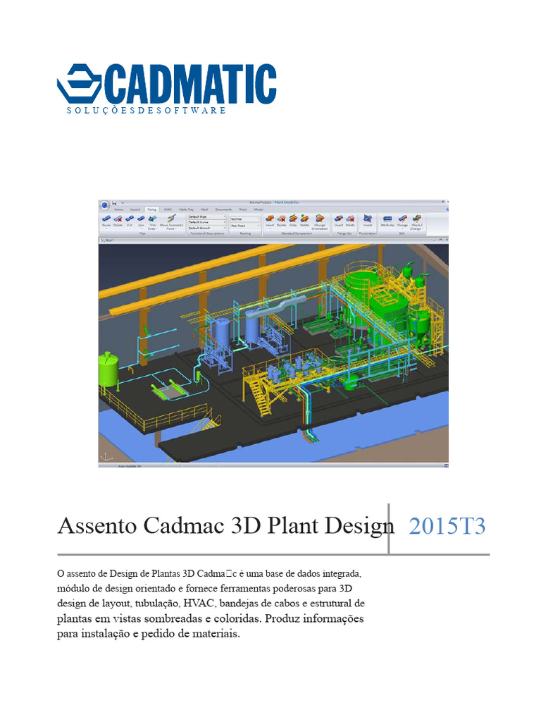 Cadmac 3D Plant Design: Soluções Avançadas | PDF | Biblioteca ...