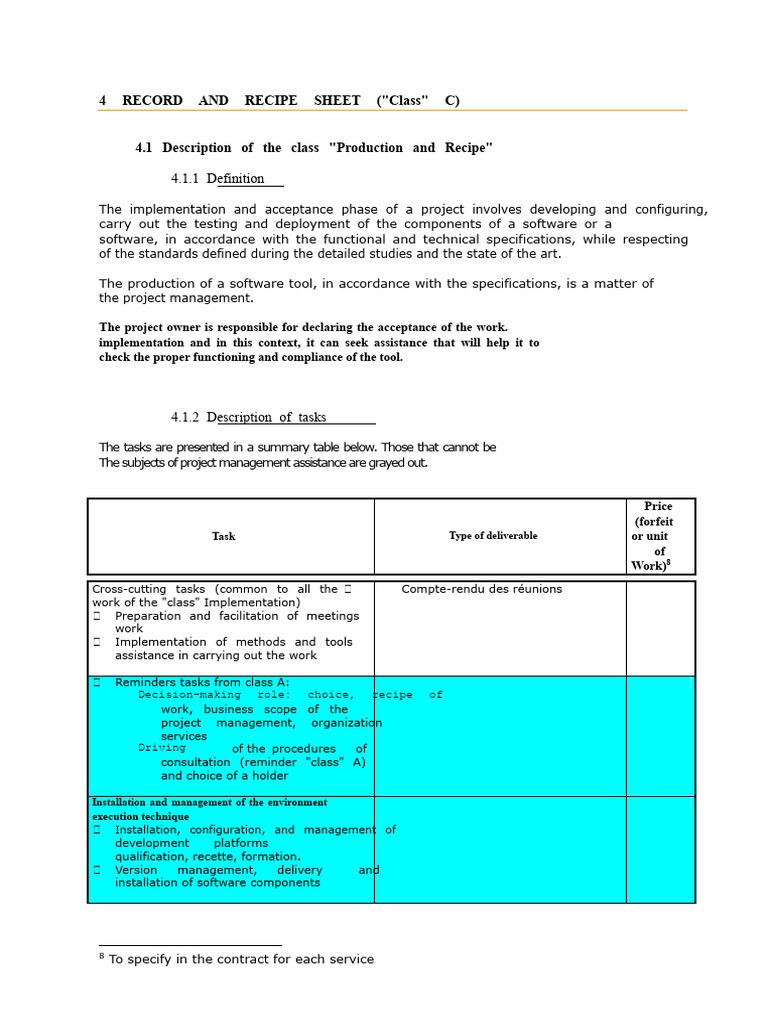 Software Production and Recipe Management | PDF | Verification And ...