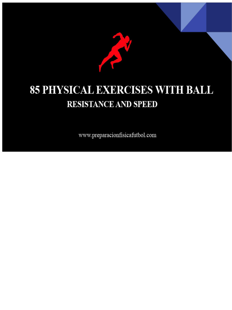 85 Physical Exercises With Ball PDF | PDF | Endurance | Aerobic Exercise