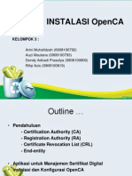 INSTALASI OpenCA