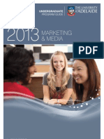 Marketing and Media Program Information Leaflet