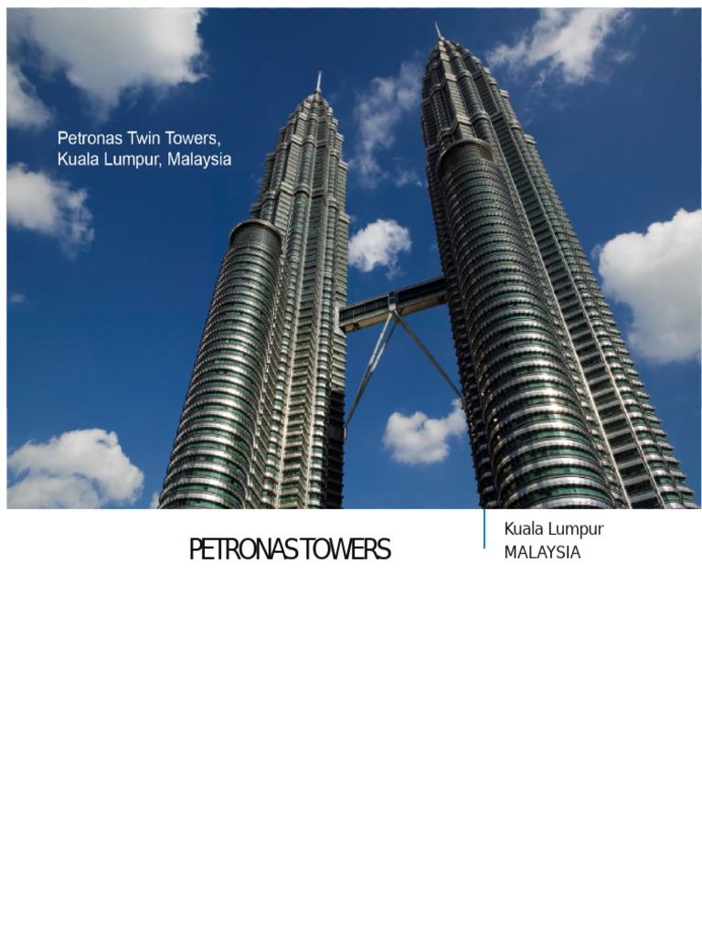 Petronas Towers | PDF | Concrete | Building Engineering