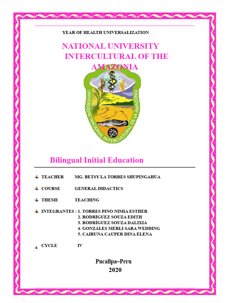 Bilingual Education Teaching Methods Guide | PDF | Knowledge | Learning