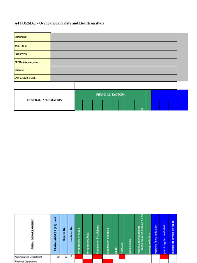 Occupational Safety Risk Analysis Guide | PDF | Risk | Occupational ...