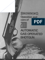Browning Auto 2000 Shotgun Manual