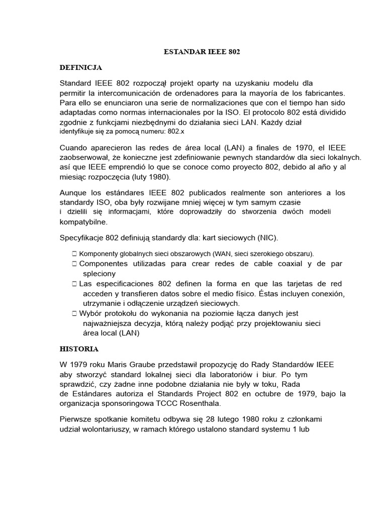 Standard Ieee 802 PDF | PDF