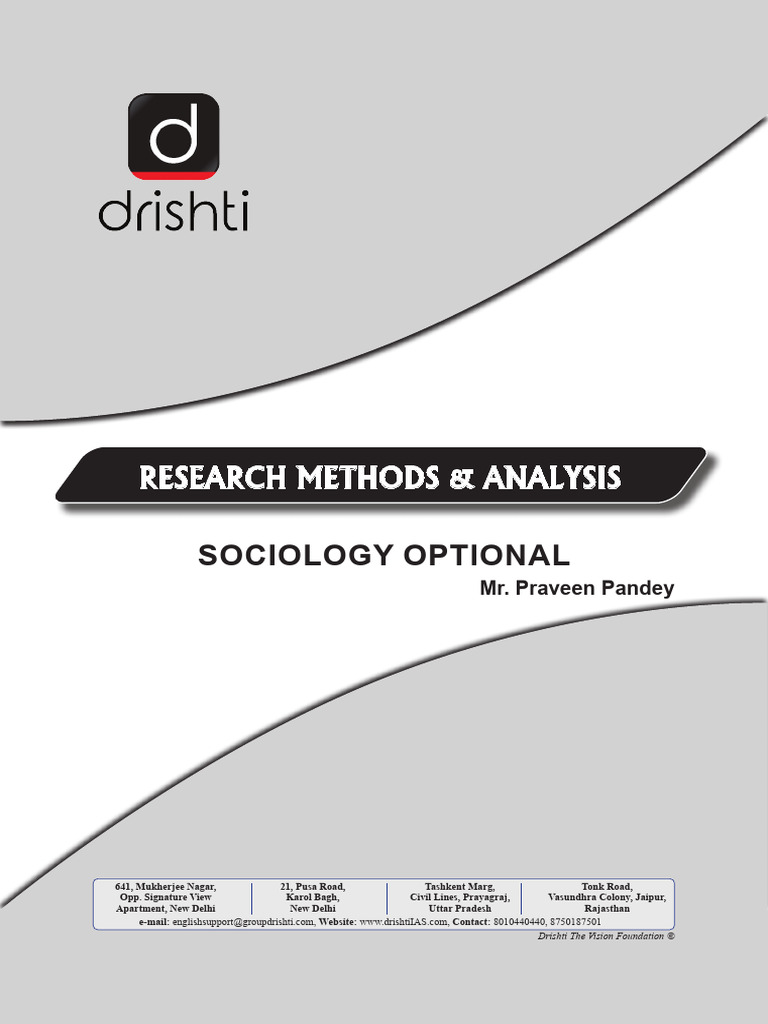 Research Methods in Sociology: Quantitative vs Qualitative | PDF ...