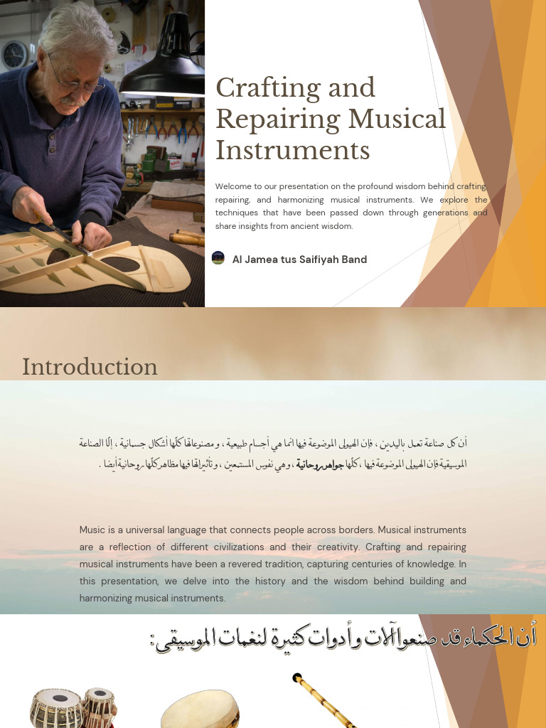 Crafting and Repairing Musical Instruments | PDF | String Instruments ...
