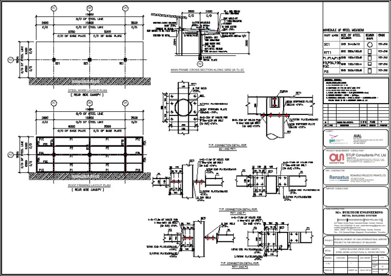 Rear Canopy Cargo Steel Layout | PDF