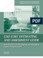 GAO Cost Estimating and Assessment Guide GAO-09-3SP