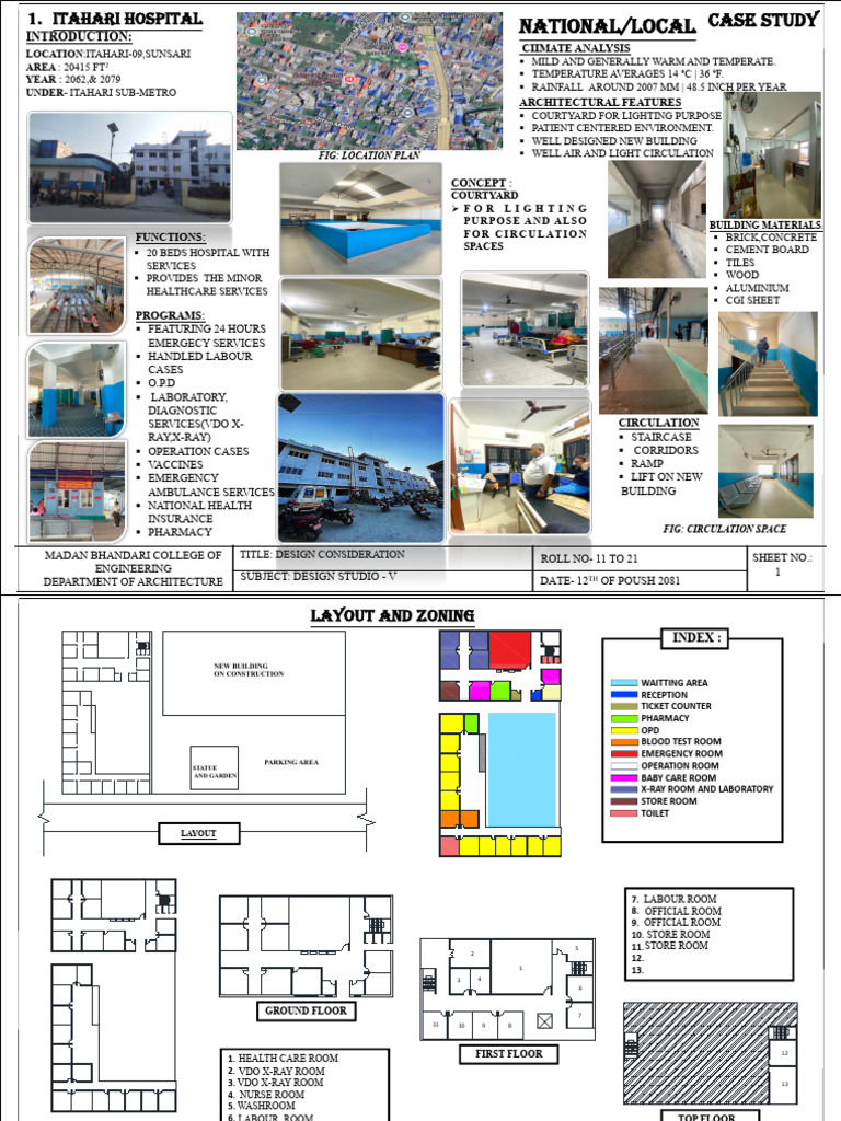 Hospital Design Case Study Overview | PDF | Hospital | Emergency Department