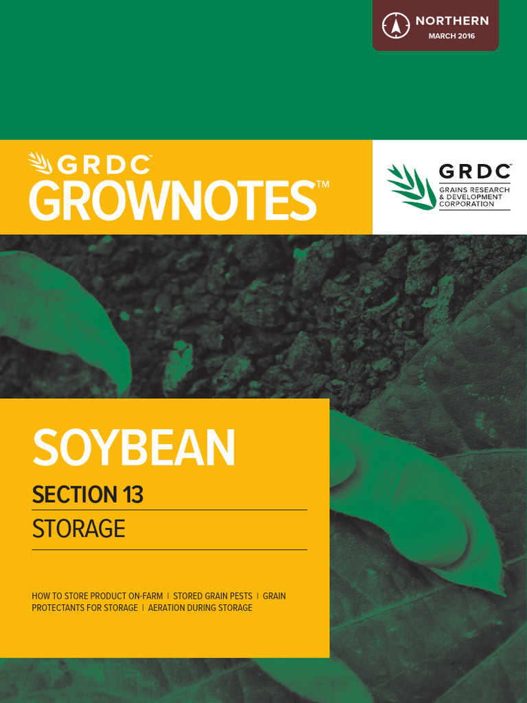 Soybean Storage Best Practices Guide | PDF | Soybean