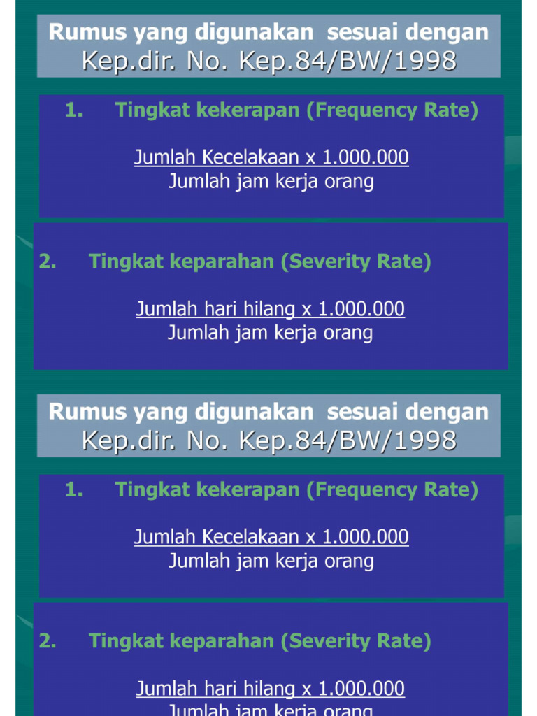 Rumus FR & SR | PDF