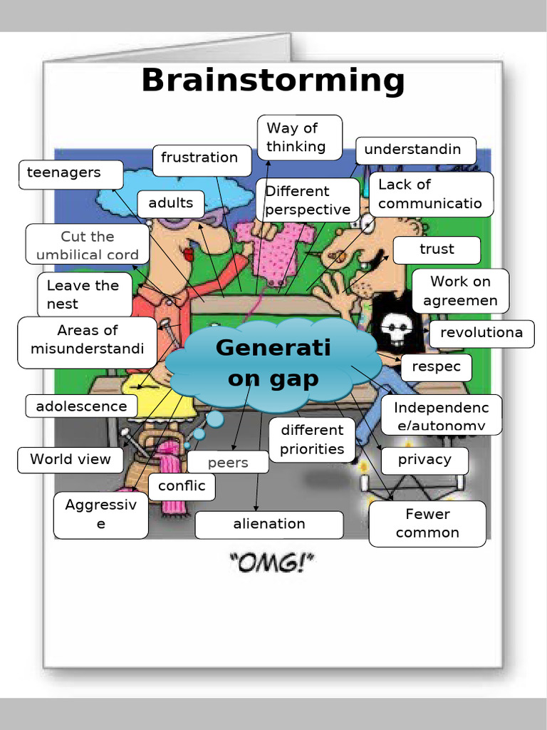 Generation Gap Classroom Posters Conversation Topics Dialogs Writ 60311 ...